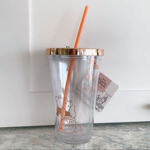 NEW ⭐️ Disney Winnie the Pooh BPA Free Bee Kind Tumbler 🐝